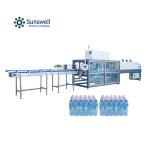 PET Bottle Automatic Shrink Wrapping Machine High Efficiency Sleeve Label