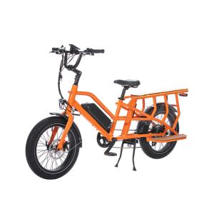 Quality Extra Large Capacity Home Electric Bike with 48V500w High Power Motor and Aluminum Fork wholesale