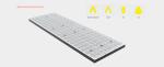 3000-6000K LED Linear Track Panel Long lifespan 50000 hours