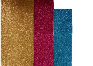 Quality Shiny Glitter Fabric Wallpaper , Bed Room Textured Glitter Wallpaper wholesale