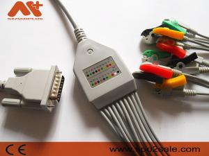 Quality Schiller Compatible Direct-Connect EKG Cable 2.400116E AHA Clip wholesale