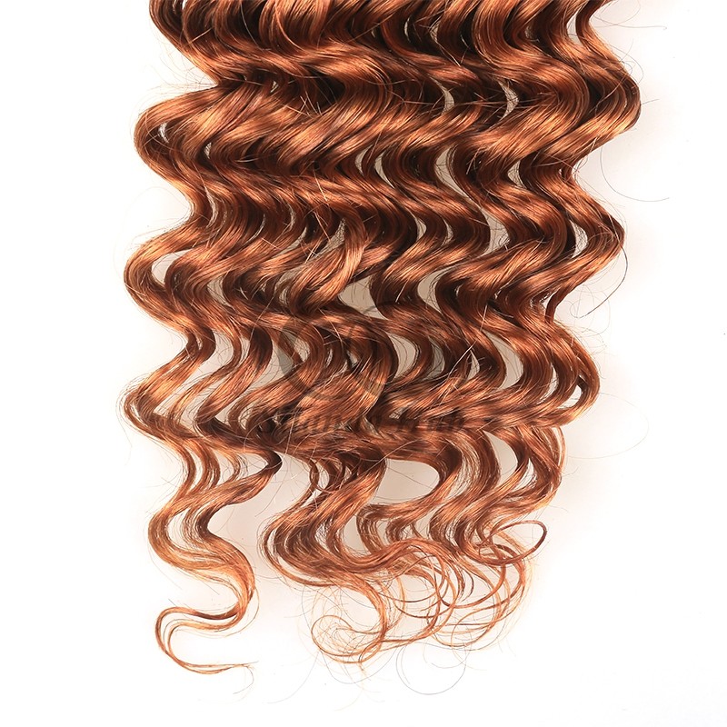 #T1B/30 Deep Wave Remy Human Hair Bundles Sew In Weave Bundles Brazilian Bundle Deals