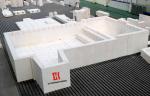 AZS 33 Fused Cast AZS Block High Corrosion Resistance Glass Melting