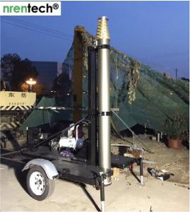 Quality 18m pneumatic telescoping mast 50kg payloads NR-2870-18000-50L wholesale