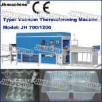 Hot Sale Automatic PVC Plastic sheet Vacuum Thermoforming Machine For Food Trays