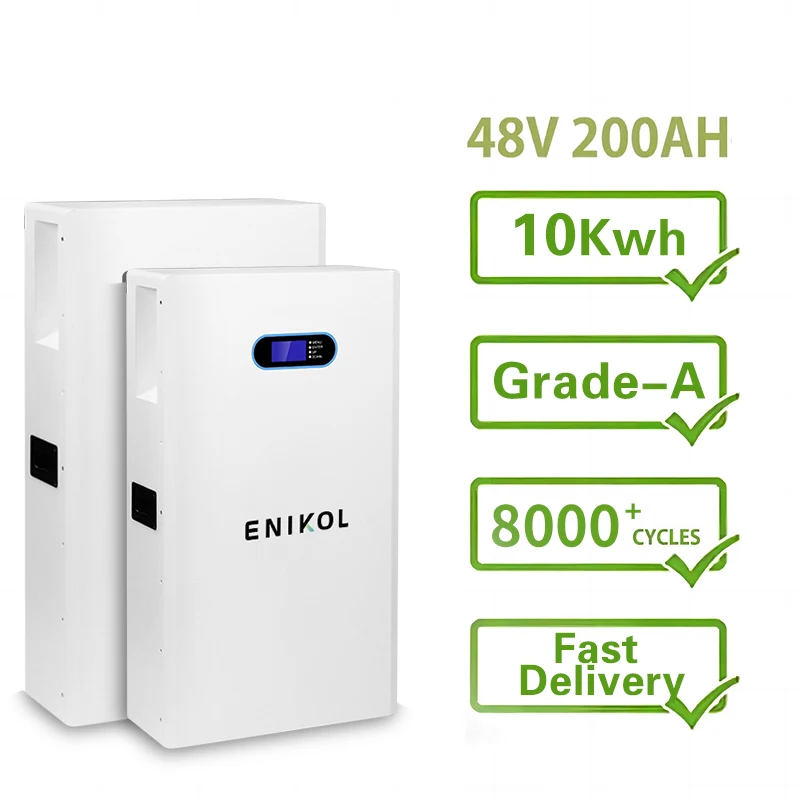 51.2V 200AH LiFePO4 Home Battery System Solar Energy Lithium Ion Battery