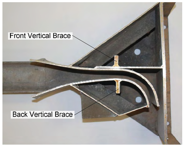 Galvanized Powder Coated Straight Barrier SKT Terminal End Wings Straight Barrier