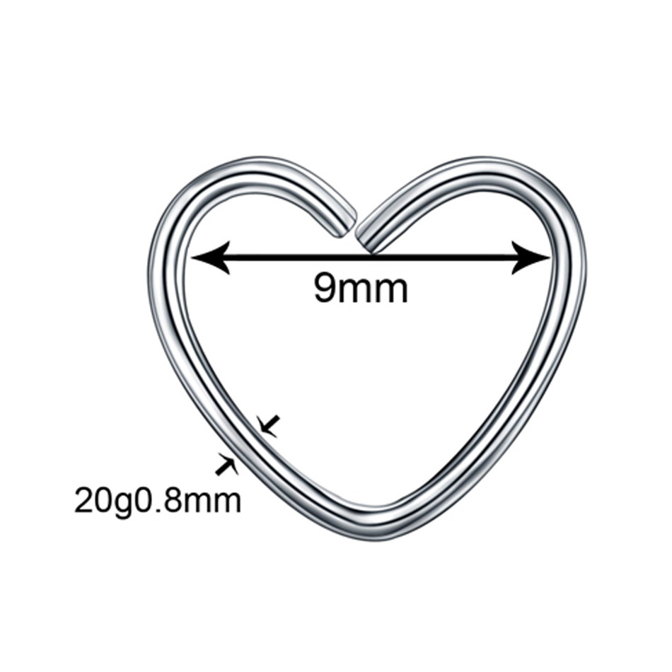 NEW Steel Fashion Circular Bead Rings Horseshoe Eyebrow Tongue Nose Hoop Piercing Labret Ear Cartilage Tragus Jewelry
