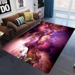 Aesthetic 3D Printed Artistic Living Room Carpet Bedroom Area Rugs Customized