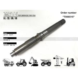 Quality TZ200B2002-01 PC100-5 Excavator Hydraulic Motor Shaft Wear Resistance wholesale
