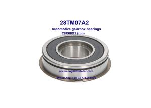 Quality 28TM07A2 28TM07 Nissan gearbox bearings 28x68x19mm deep groove ball bearings with snap ring wholesale
