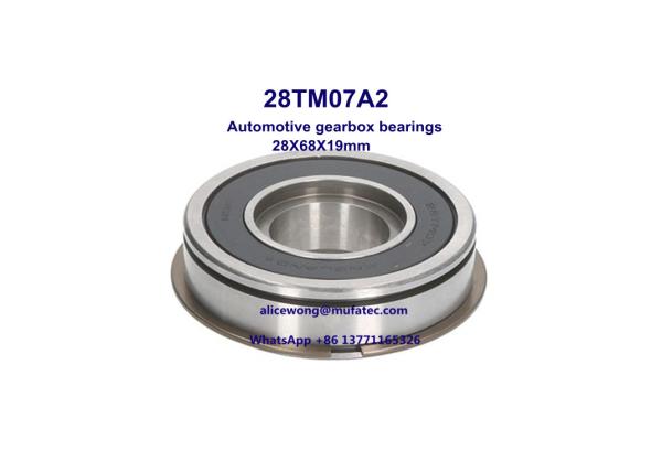 28TM07A2 28TM07 Nissan gearbox bearings 28x68x19mm deep groove ball bearings
