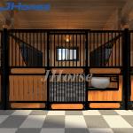 Horse Stable Stall Fronts Door and Side Panels with bamboo wood