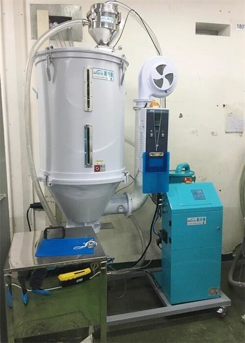 Hopper Dryer With 3 Kw For Drying Plastic Pellet In Injection color customized