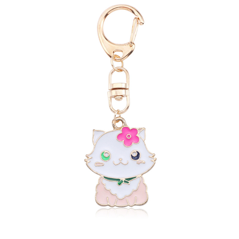 Metal Watermelon Key Chain 15cm x 6.5cm x 1.6cm Silk screen printing