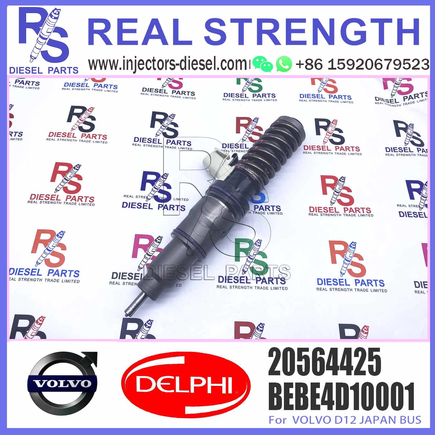 20547350 20547351 20555521 20564425 20564930 20569291 ELIC Engine Common Rail Fuel Injector 207012362 20714369 20747798
