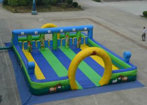 Quality Inflatable race course sport game colourful Inflatable playing field for children under 12 years old wholesale