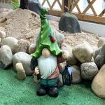 Gnome Polyresin Garden Ornaments Statues Outdoor Funny Figurines