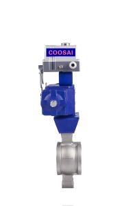 Quality DN1200 Manual Operation Segmented V Ball Valve For High Pressure Systems wholesale
