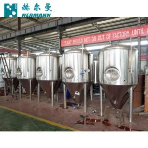 Quality Brushed Surface CCT Conical Fermentation Tank For Brewery Equipment wholesale