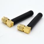 Small Radio Transceiver Rubber GSM GPRS Antenna with SMA Bending Male Connector
