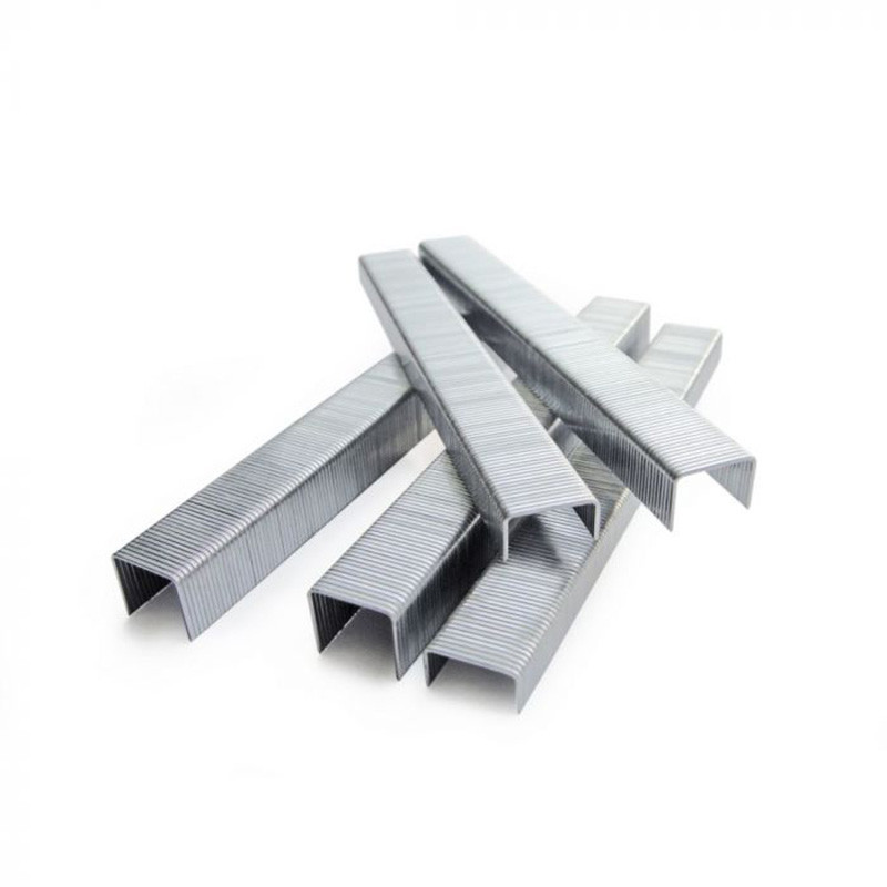 20Ga 80 Series Galvanized Crown Staples Fine Wire 8008 12.8mm For Industrial Furniture
