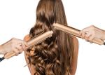 45W Hair Straightener And Curler 2 In 1 Ceramic PTC Heater Twisted Plates