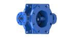 Arch Or Flat Shape Double Eccentric Butterfly Valve Drinking Water Standard
