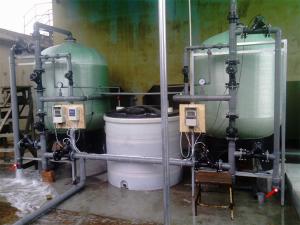 Quality 1TPH Commercial Water Softener System DOW Membrane With Iron Filter wholesale