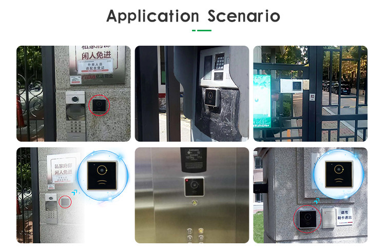 QR Code and Mifare Card Reader with IC card Reader