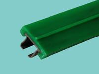 Quality Conveyor side guides with profiles UHMWPE CONVEYOR SIDE GUARDS GREEN COLOR WHITE COLOR wholesale