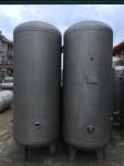 Vertical Stainless Steel Low Pressure Air Tank Frosting / Polishing Surface