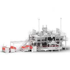 Quality 2400mm Non Woven Melt Blown Fabric Production Line wholesale