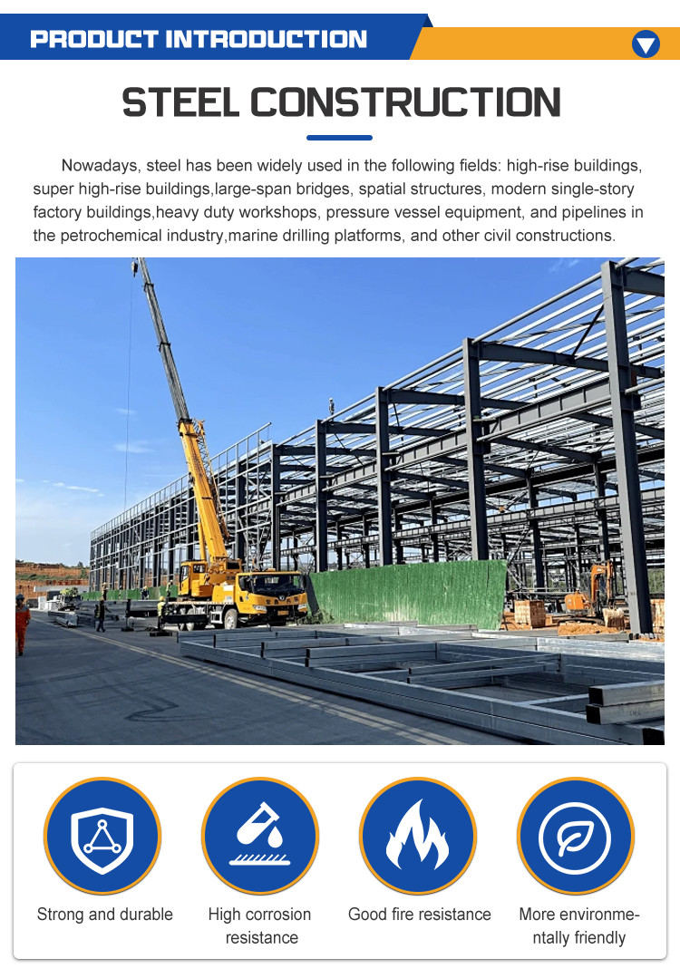 Weather Tight Outdoor Steel Structure Shed Steel Frame Storage Building
