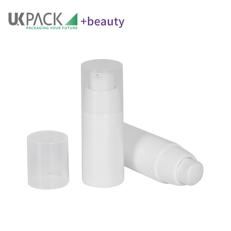 UKA04 Two Type Airless Bottle Same Capabilities For Skincare Packaging 15ml 30ml 50ml