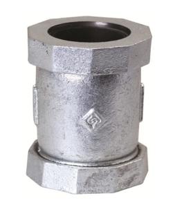 Quality malleable iron pipe fitting long compression coupling wholesale