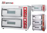 Commercial Kitchen 2 Deck Gas Oven For Baking Equipment With Timer