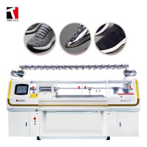 Quality 110V/220V Shoe Upper Knitting Machine , 56'' 12gg Automatic Knitter Machine wholesale