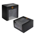 Varnishing Square Gift Packaging Boxes Folding Paper Baseball Cap Packaging Box