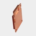 Customized Skived Fin Height Copper Heat Sink For Heat Dissipation