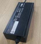 48V 6A Waterproof / Marine Lithium Battery Charger IP65 IP66 Black Aluminun Case