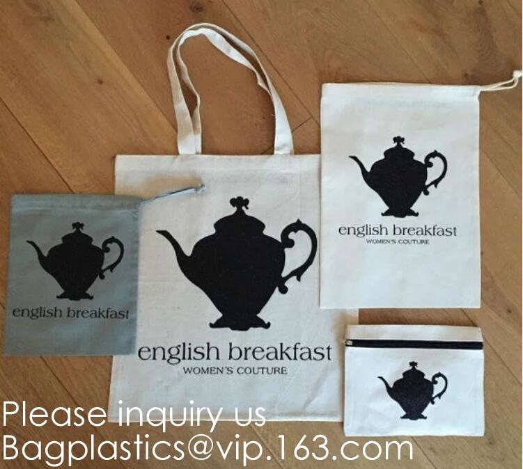 Natural Beige Thick Canvas Drawstring Pouches Produce Bags Muslin Bags Gift Bags Sacks Sachet Bags for Jewelry Candy Fav