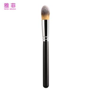 Quality A31 Private Label Flame Shaped Fluffy Foundation Brush With Soft Nylon Hair wholesale