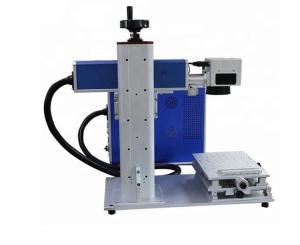 Quality Desktop mini small handheld mini portable fiber laser marking machine wholesale