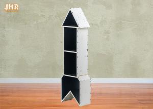 Quality Arrow Shape Storage Cabinet Decorative Wooden Cabinet Wood Floor Rack Furniture Green Color wholesale