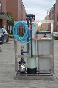 Quality PLC Automatic Hard Water Treatment Softener System 500LPH wholesale