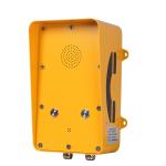 Dustproof Weatherproof Voip Phone , IP66 Waterproof Emergency Tunnel Telephone