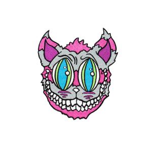 Quality Halloween Devil Biker Clothing Embroidered Patches Iron On 4 Inch Height wholesale