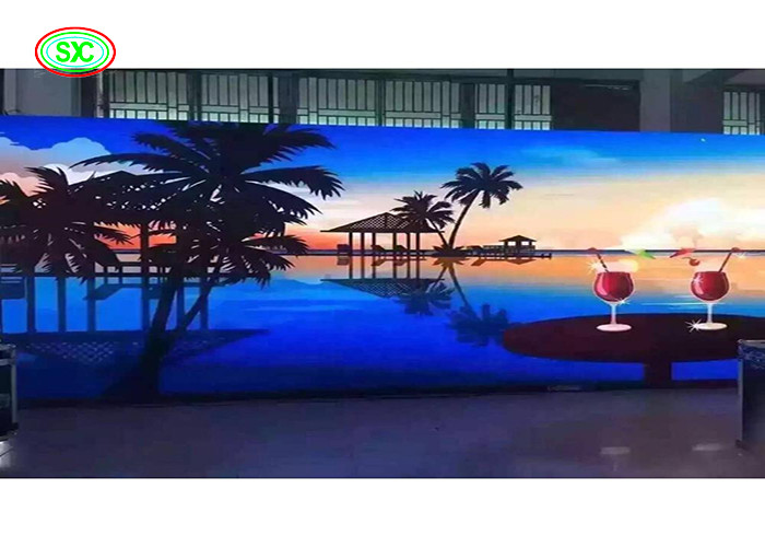 Die-Cast Aluminum Nova Control System Outdoor Full Color LED Display P6 HD Fixed High Resolution