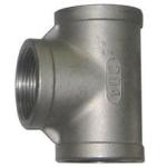 Tee stainless steel screwed tee